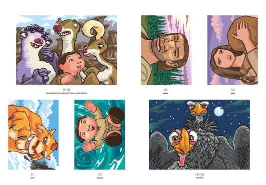 Era do Gelo - Pintura por Números