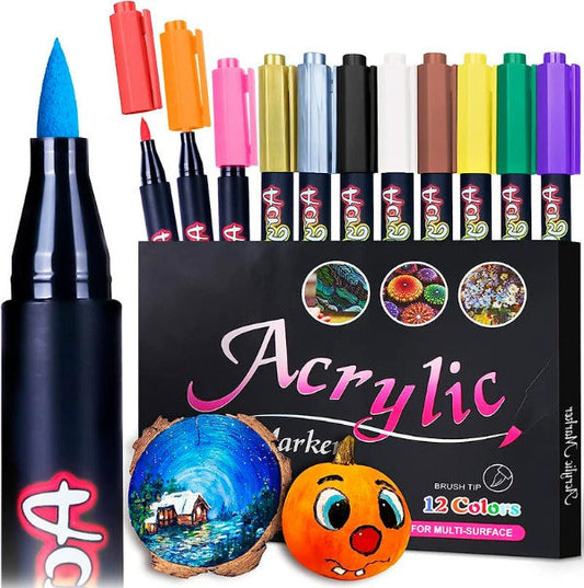 Rotuladores Color Tipo Brush - tonalidade fosca