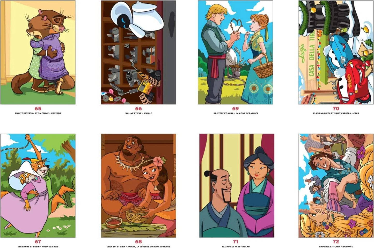 Histórias de Amor - Pintura por Números