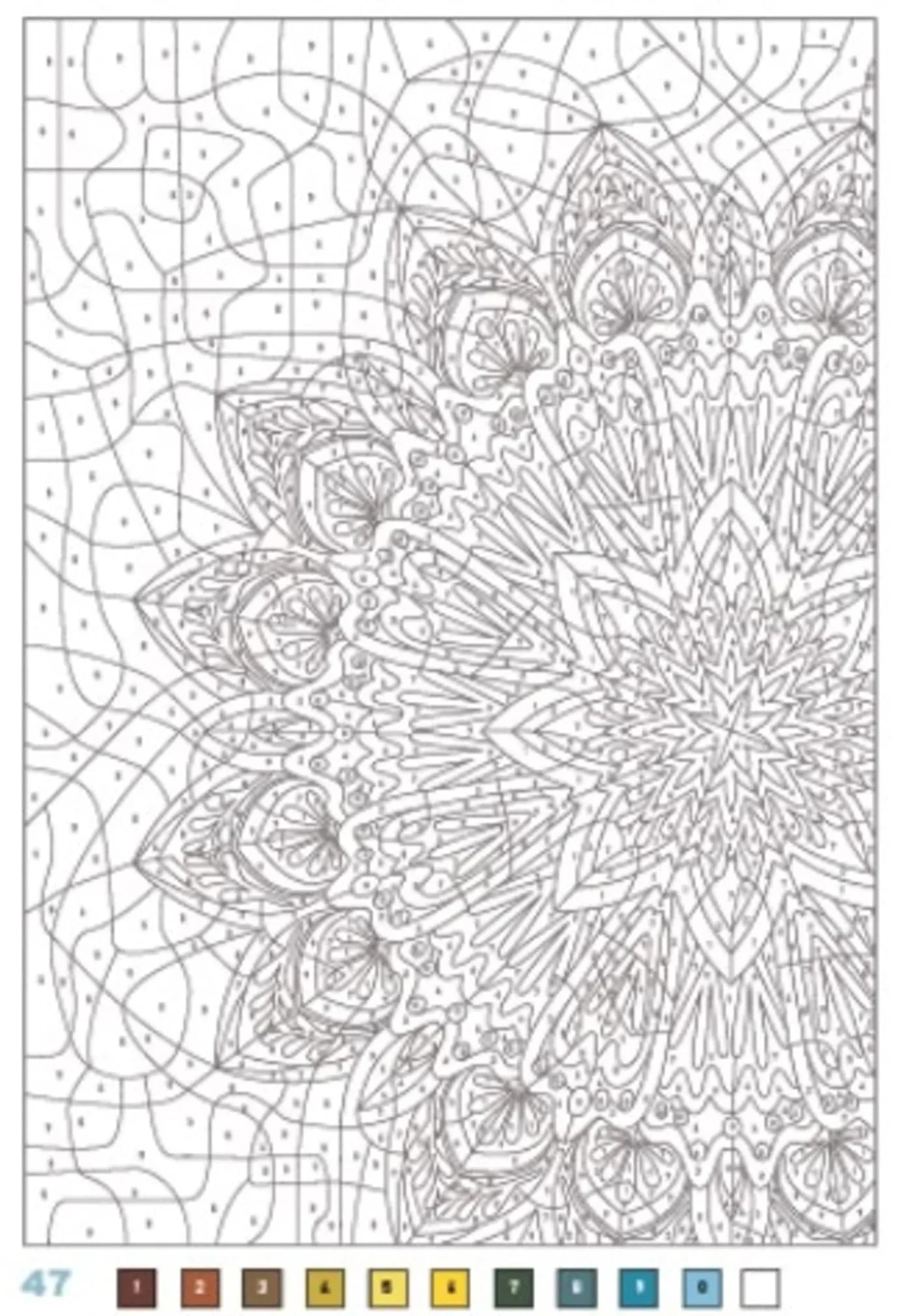 Mandalas - Pintura por Números