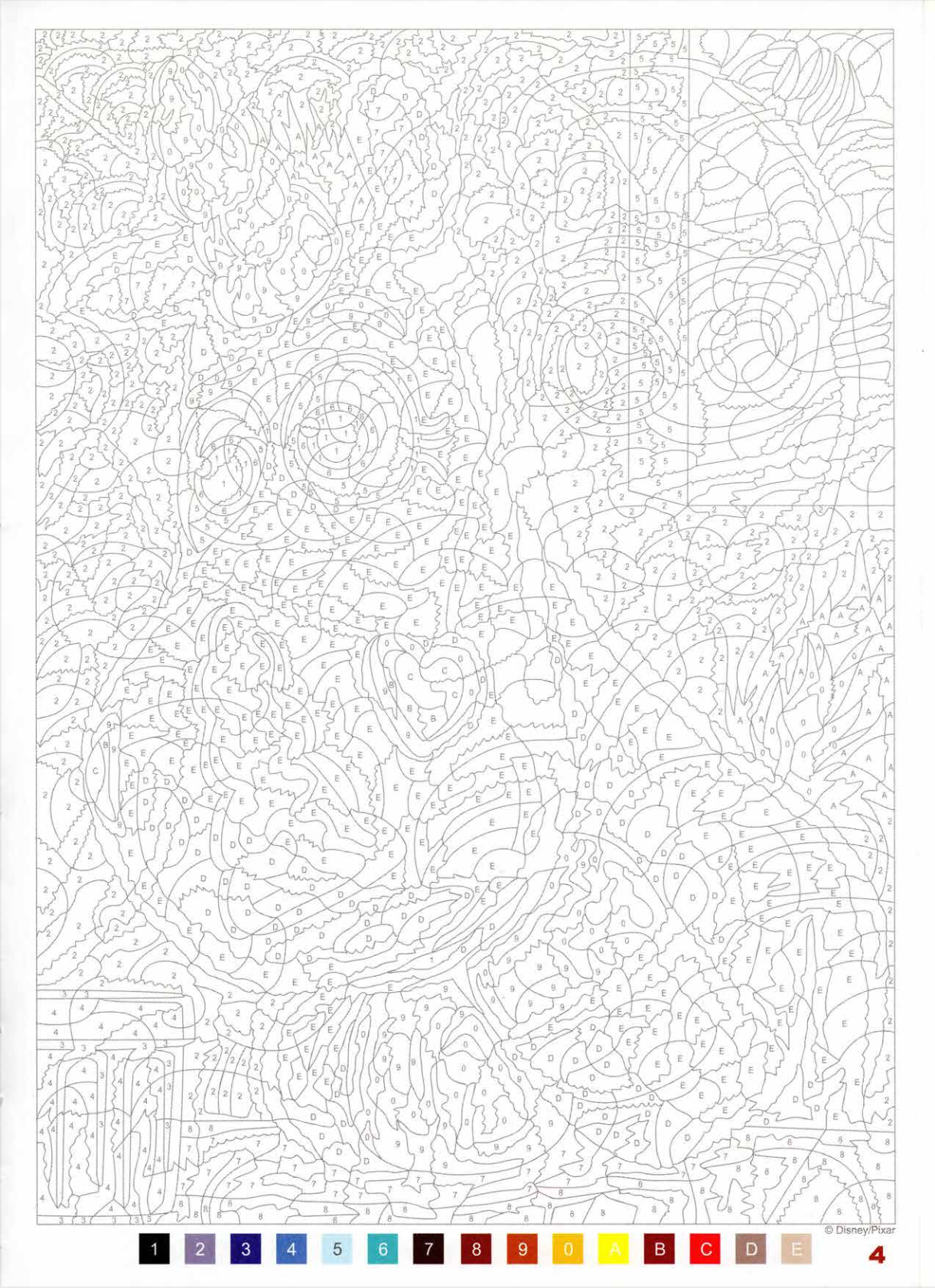 Pixar tomo 2 - Pintura por Números