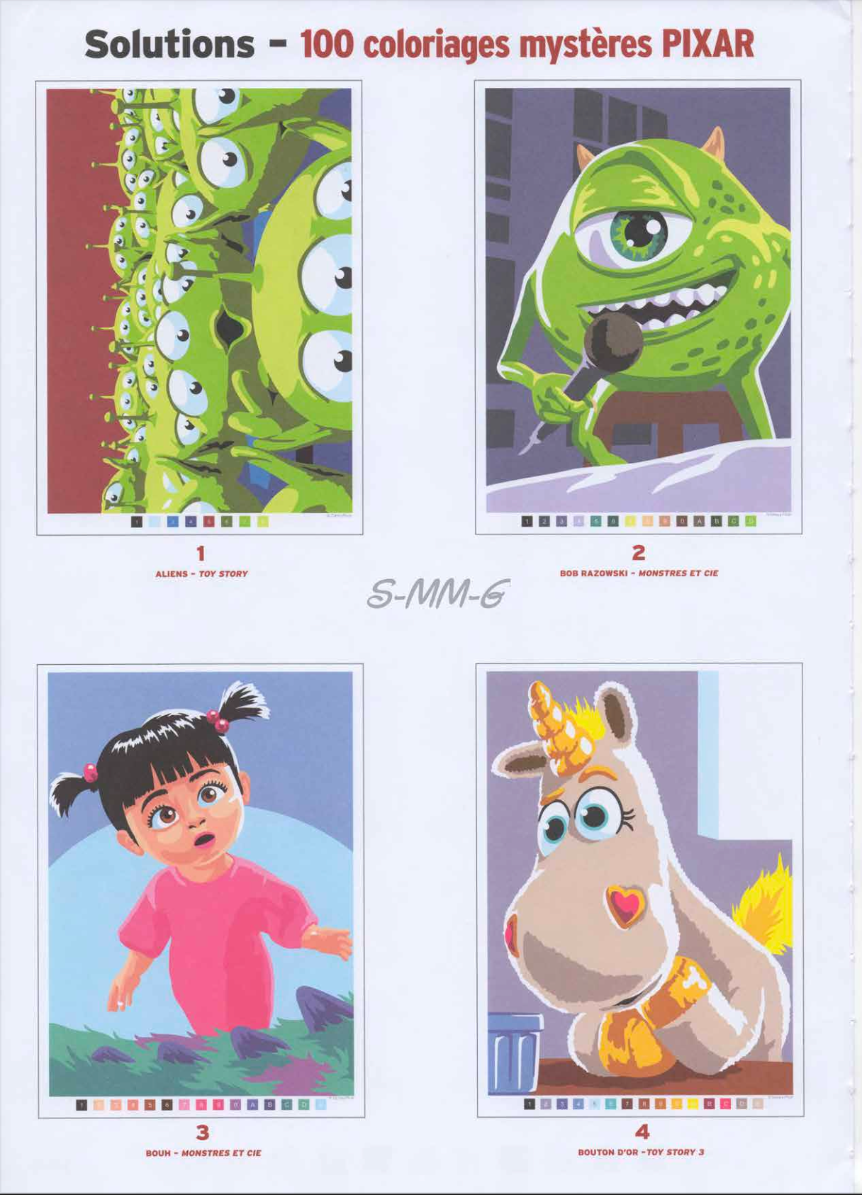 Pixar tomo 2 - Pintura por Números