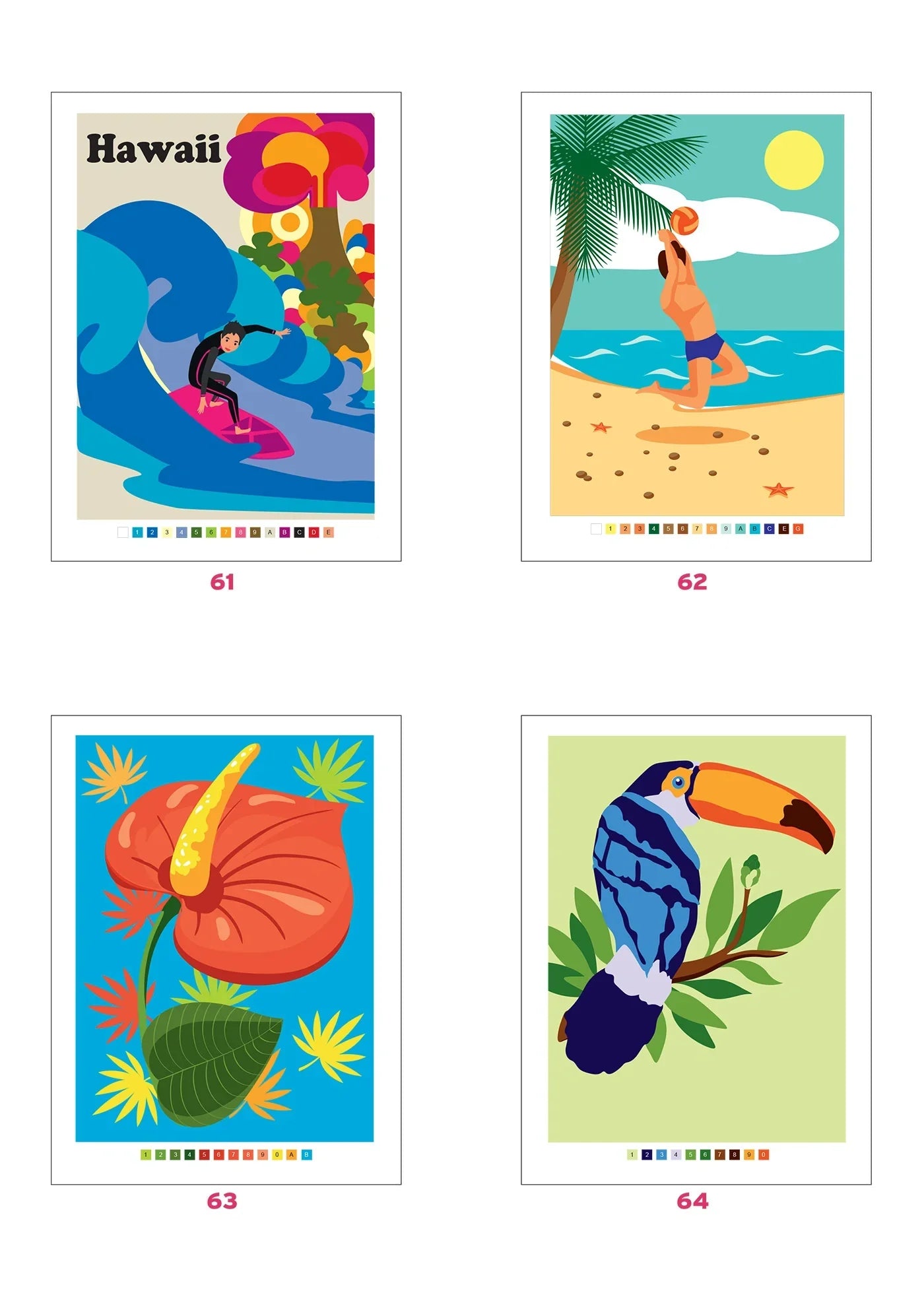 Trópicos - Pintura por Números