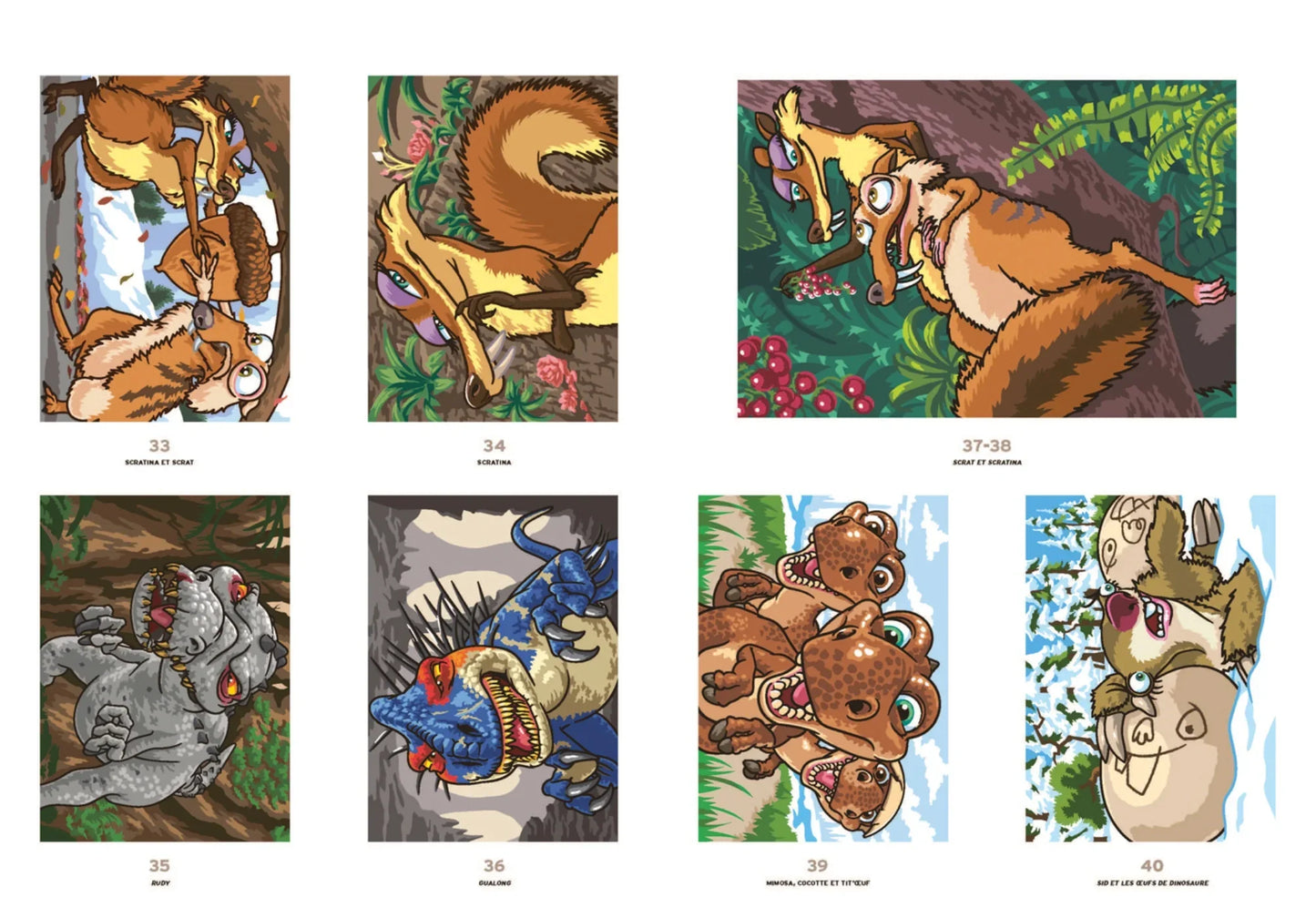 Era do Gelo - Pintura por Números